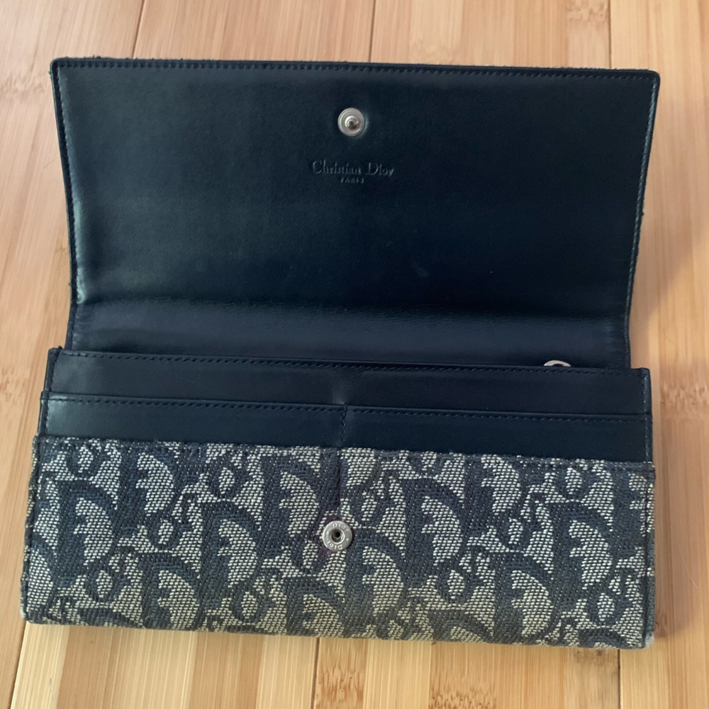 Christian Dior Denim Wallet - Picture 3 of 7